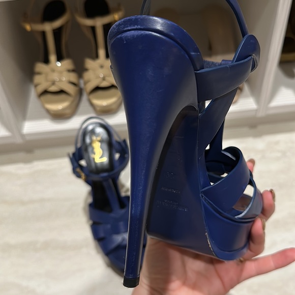 Yves Saint Laurent YSL TRIBUTE PLATFORM SANDALS - Picture 8 of 10